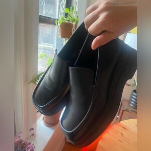 Vagabond platform loafers